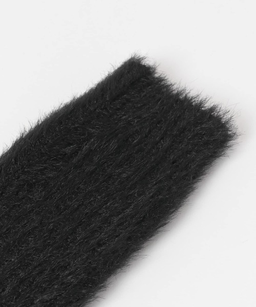 URBAN RESEARCH Sonny Label(アーバンリサーチサニーレーベル)の「フラッフィーアームウォーマー(手袋・レディース・グレー/ブラック・ONE)」の9枚目の写真