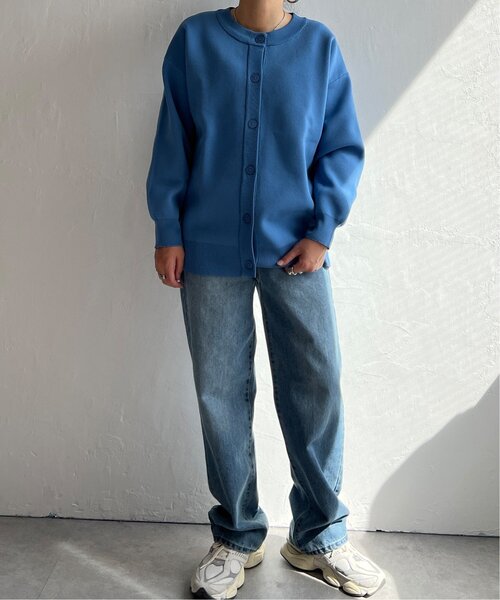 LBC（エルビーシー）の「スポンディッシュコクーンカーディガン（カーディガン/ボレロ・レディース・イエロー/オフホワイト/ブルー・M）」の22枚目の写真