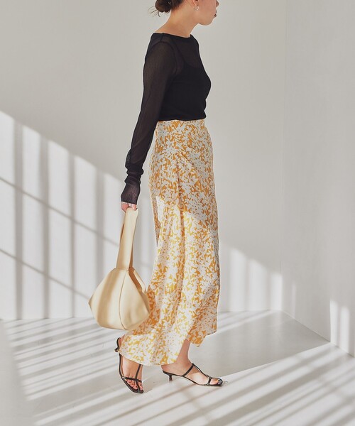 EMMEL REFINES（エメルリファインズ）の「＜EMMEL REFINES＞EM ハーフムーン ラウンドショルダー バッグ（ショルダーバッグ・レディース・ライトブルー/クリーム/ブラック・FREE）」の12枚目の写真