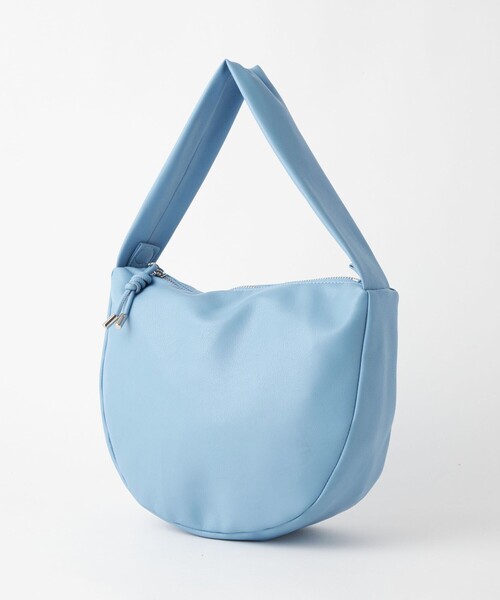 EMMEL REFINES（エメルリファインズ）の「＜EMMEL REFINES＞EM ハーフムーン ラウンドショルダー バッグ（ショルダーバッグ・レディース・ライトブルー/クリーム/ブラック・FREE）」の21枚目の写真
