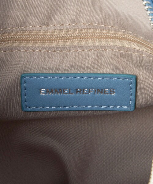 美品 EMMEL REFINES SMF ビーズバッグ ブラウン タグ 美品 EMMEL REFINES SMF ビーズバッグ ブラウン タグ