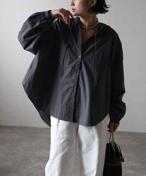 model：H158 着用サイズ：FREE