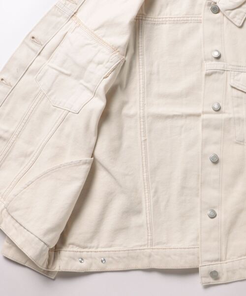 EGOIST（エゴイスト）の「オーバーサイズツイルジャケット（その他アウター・レディース・アイボリー・FREE）」の15枚目の写真