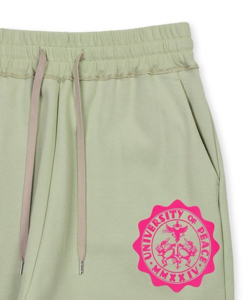 Vivienne Westwood MAN(ヴィヴィアンウエストウッドマン)の「"UNIVERSITY OF PEACE" トラックパンツ【149037 3305】(スウェットパンツ・メンズ・グリーン/ブラック・46/44)」の4枚目の写真