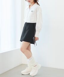 MAJESTIC LEGON | パピヨンジップショートシャツ(シャツ/ブラウス)
