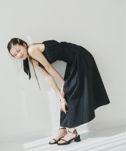 Olu.（オルドット）の「【Sae Okazaki × Olu.】バックオープンギャザー