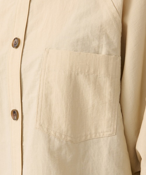 RIVE DROITE（リヴドロワ）の「セットアップ可能/コクーンワークシャツ（シャツ/ブラウス・レディース・ベージュ/カーキ・FREE）」の16枚目の写真