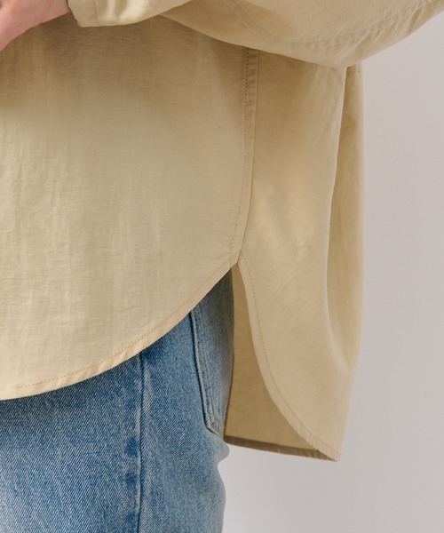 RIVE DROITE（リヴドロワ）の「セットアップ可能/コクーンワークシャツ（シャツ/ブラウス・レディース・ベージュ/カーキ・FREE）」の18枚目の写真