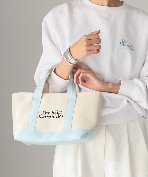 The Skirt Chronicles】SLOBE別注 キャンバスミニトートバッグ