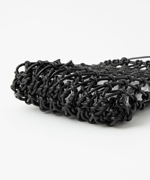 green label relaxing（グリーンレーベルリラクシング）の「2WAYメッシュ シャイニー トートバッグ（トートバッグ・レディース・シルバー/オフホワイト/ブラック・FREE）」の15枚目の写真