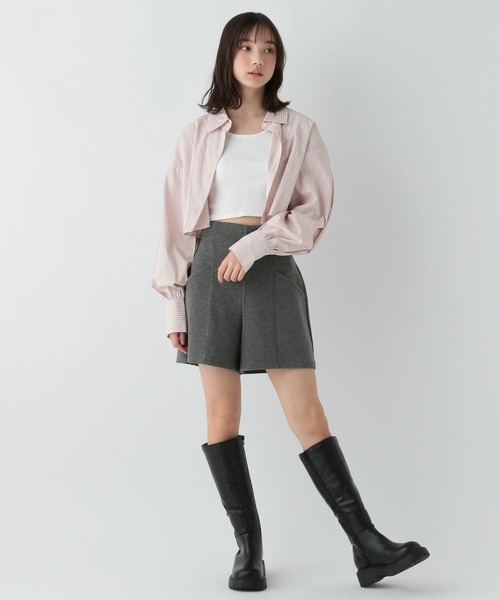 GLOBAL WORK(グローバルワーク)の「クロップドシャツセット/AND YUA ANY/100676(シャツ/ブラウス・キッズ・ブルー系その他/ブルー/ピンク系その他・FREE)」の16枚目の写真