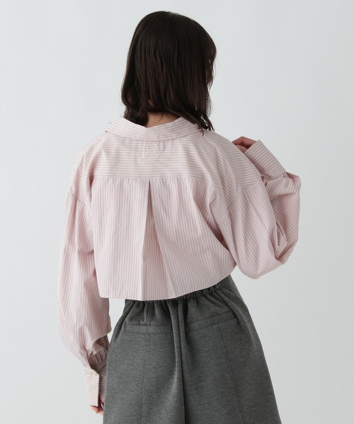 GLOBAL WORK(グローバルワーク)の「クロップドシャツセット/AND YUA ANY/100676(シャツ/ブラウス・キッズ・ブルー系その他/ブルー/ピンク系その他・FREE)」の19枚目の写真