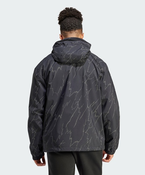 Lafayette 総柄　アートプリント ナイロンジャケット L SHELLTER ONLINE SHOPはLFYT by Lafayette （エルエフワイティー