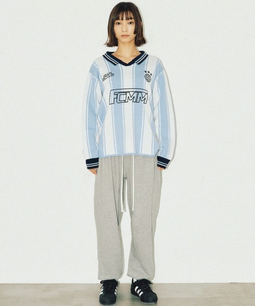 FCMM(エフシーエムエム)の「【日本限定アイテム】FCMM KNIT GAME SHIRT/ニットゲームシャツ(ニット/セーター・レディース・ブラック/ライトブルー/ピンク・LARGE/MEDIUM)」の15枚目の写真