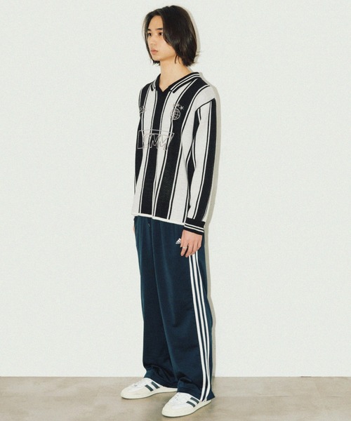FCMM(エフシーエムエム)の「【日本限定アイテム】FCMM KNIT GAME SHIRT/ニットゲームシャツ(ニット/セーター・レディース・ブラック/ライトブルー/ピンク・LARGE/MEDIUM)」の9枚目の写真