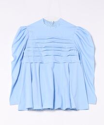 STYLEBLOCK（スタイルブロック）の「Eブロードペプラムタックフレアブラウス（シャツ/ブラウス）」