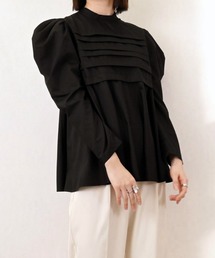 STYLEBLOCK（スタイルブロック）の「Eブロードペプラムタックフレアブラウス（シャツ/ブラウス）」