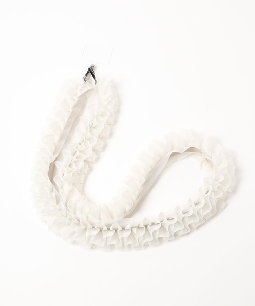 Heather（ヘザー）の「チュールスマホショルダー　113138（スマホグッズ・レディース・アイボリー/ブラック・ONE SIZE）」の14枚目の写真