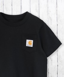 Carhartt カーハート ロゴ 胸ポケット付き 半袖Tシャツ
