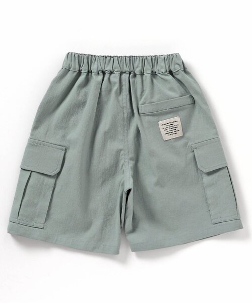 BREEZE(ブリーズ)の「【WEB限定】もっとスズシーカーゴハーフパンツ(カーゴパンツ・キッズ・ベージュ/ネイビー/グリーン/グレー/ブラック/サックスブルー・90/100/110/120/130/140/150)」の21枚目の写真