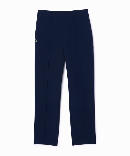 LACOSTE（ラコステ）の「UPF30+ UVカット センタークリース ストレッチテーパードスリムパンツ / ゴルフパンツ（チノパンツ・レディース・ネイビー/ライトブルー/カーキ/ダークブルー・34/36/38/40）」の20枚目の写真