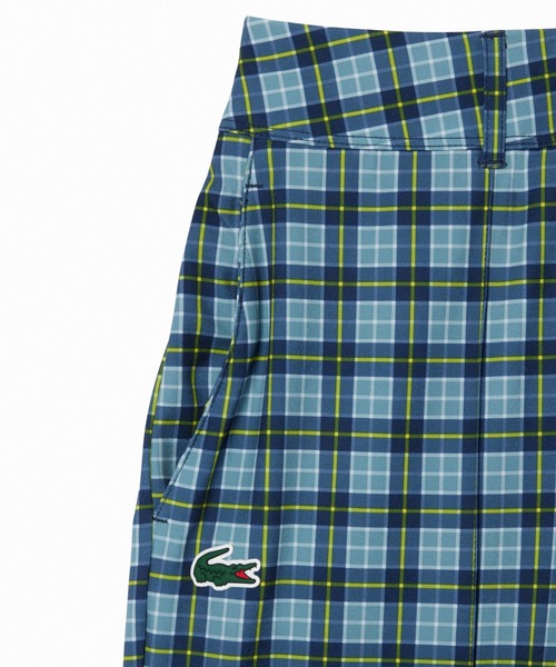 LACOSTE（ラコステ）の「UPF30+ UVカット センタークリース ストレッチテーパードスリムパンツ / ゴルフパンツ（チノパンツ・レディース・ネイビー/ライトブルー/カーキ/ダークブルー・34/36/38/40）」の10枚目の写真