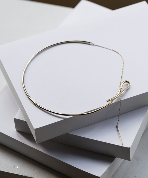 A part by（アパートバイ）の「チェーンバーチョーカー（チョーカー・レディース・シルバー/ゴールド・FREE）」の5枚目の写真