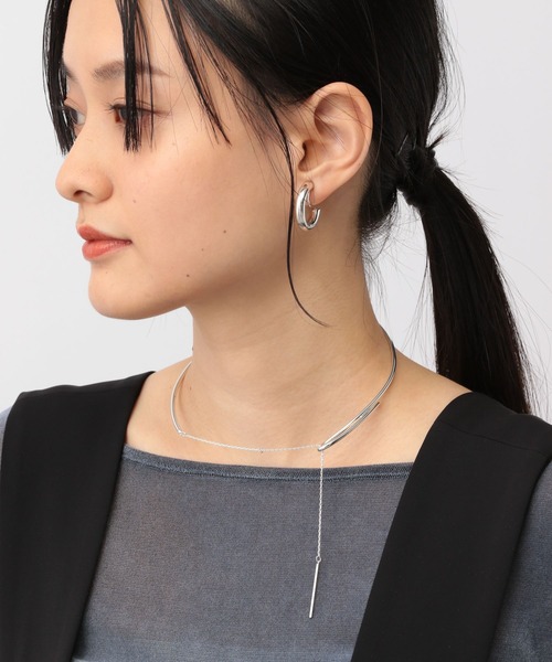 A part by（アパートバイ）の「チェーンバーチョーカー（チョーカー・レディース・シルバー/ゴールド・FREE）」の4枚目の写真