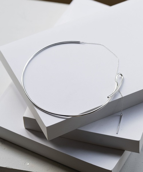 A part by（アパートバイ）の「チェーンバーチョーカー（チョーカー・レディース・シルバー/ゴールド・FREE）」の6枚目の写真