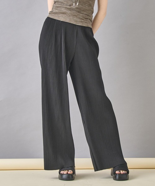 ANAP（アナップ）の「プリーツパンツ（その他パンツ・レディース・ブラック×ホワイト/ブルー/グレー/ブラック・FREE）」の15枚目の写真