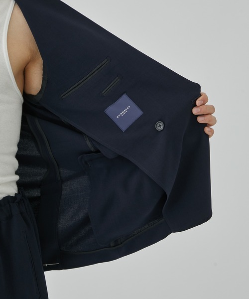 レインメーカー RAINMAKER MELANGE TWILL セットアップ RAINMAKER/レインメーカー】MELANGE TWILL DOUBLE BREASTEAD