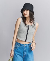 BEAUTY&YOUTH UNITED ARROWS | コットン フロントホック タンクトップ(タンクトップ)