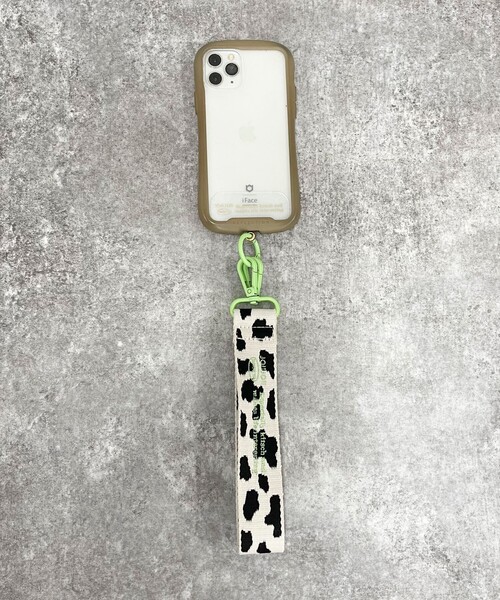 fredy emue（フレディエミュ）の「【JoliJoli/ジョリジョリ】アニマルジャガードスマホストラップS（スマホグッズ・レディース・ホワイト系その他4/ベージュ系その他3・FREE）」の12枚目の写真