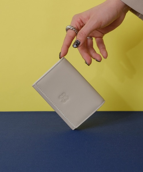 Kastane（カスタネ）の「【Kolors like you】multi card case（カードケース・レディース・アイボリー/ブラック/シルバー・FREE）」の2枚目の写真