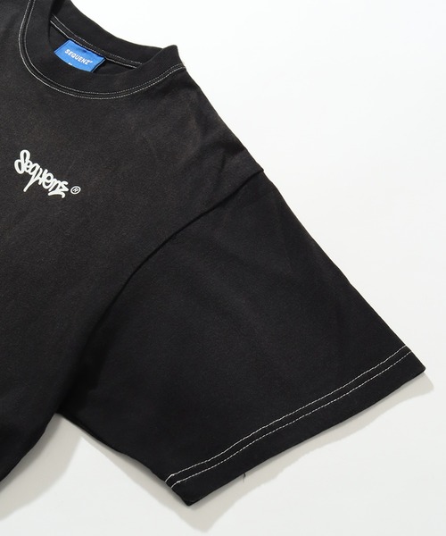 SEQUENZ(シークエンズ)の「【SEQUENZ/シークエンズ】SK8 KIDS FADE S/S TEE/ステッチ フェード 半袖Tシャツ(Tシャツ/カットソー・メンズ・ライトグレー/グリーン/ブルー/ブラック・S/M/L/XL)」の6枚目の写真