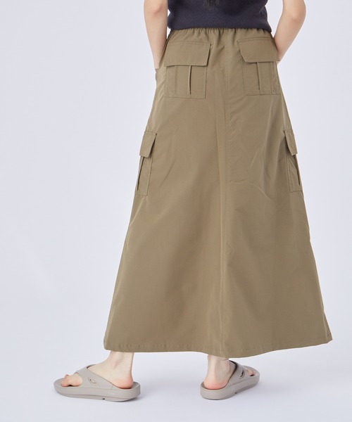 NERGY（ナージー）の「フロントZIPカーゴスカート（スカート・レディース・ブラック/カーキ・FREE）」の12枚目の写真