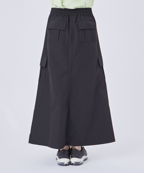 NERGY（ナージー）の「フロントZIPカーゴスカート（スカート・レディース・ブラック/カーキ・FREE）」の8枚目の写真