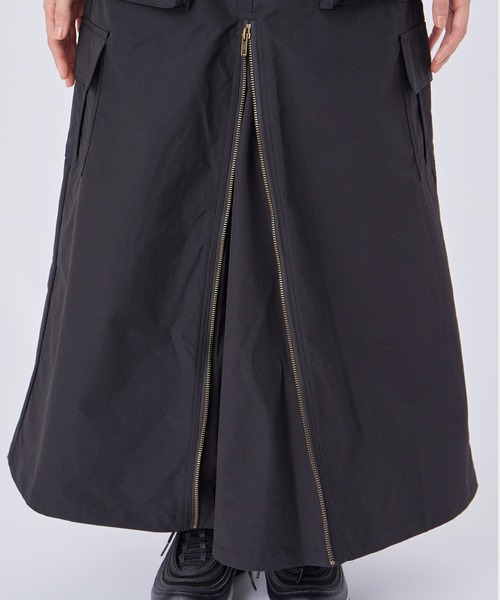 NERGY（ナージー）の「フロントZIPカーゴスカート（スカート・レディース・ブラック/カーキ・FREE）」の20枚目の写真