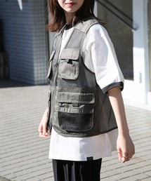 選べるおまけ フィッシングベスト アーミーグリーン 黒&amp;緑 2着 セット 4589968808713.jpg