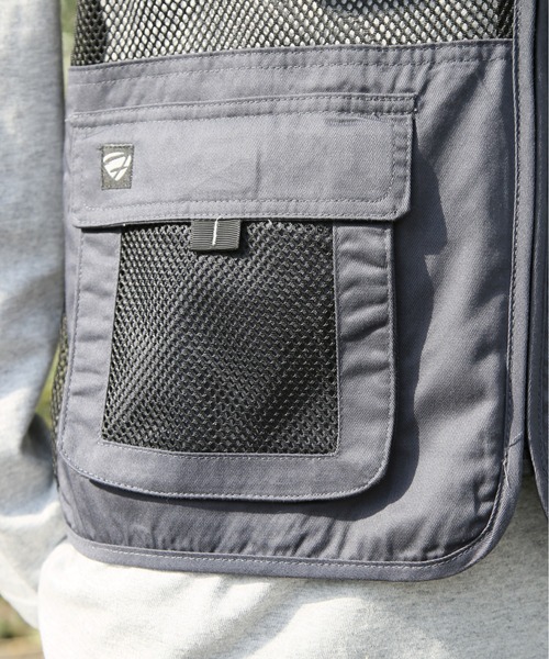 セール】【FORECAST】フィッシングベスト ミリタリーキャンプベスト