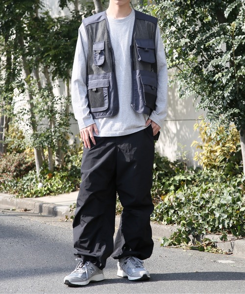 8/24までセール❗️】goa リネン ミリタリー フードベスト グレージュ