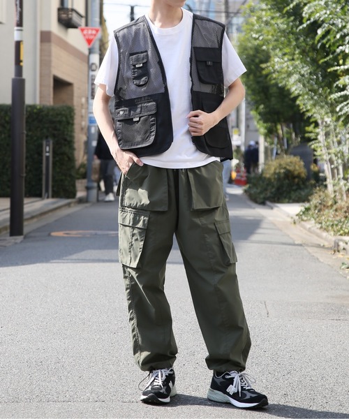 8/24までセール❗️】goa リネン ミリタリー フードベスト グレージュ