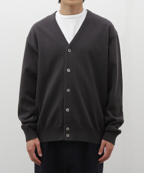 米富繊維 / Yonetomi WAVE COTTON KNIT C/D（カーディガン