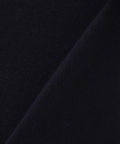 Yonetomi（ヨネトミ）の「米富繊維 / Yonetomi WAVE COTTON KNIT C/D（カーディガン/ボレロ・メンズ・チャコールグレー/ネイビー・4/3）」の5枚目の写真