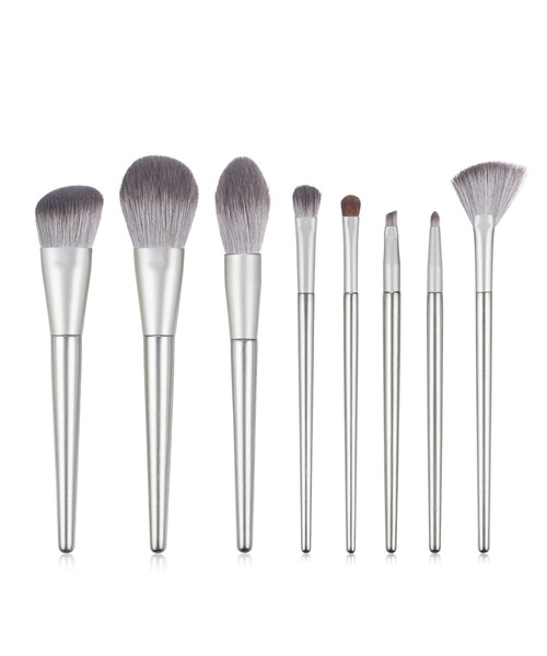 IRADOWL（アイラドール）の「8本セットマルチメイクブラシ（メイクブラシ・レディース・ベージュ/ピンク/シルバー・FREE）」の8枚目の写真