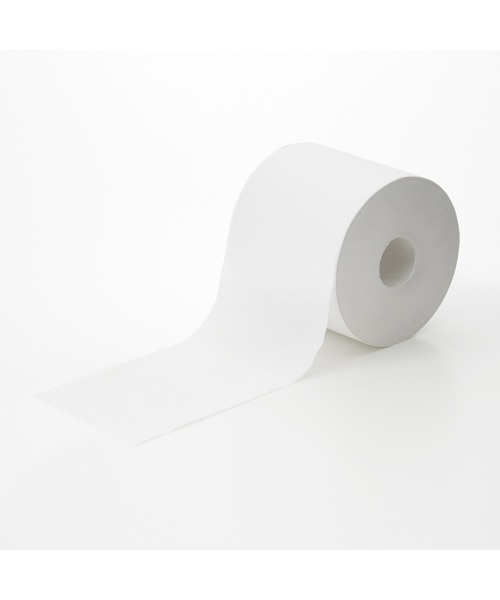 無印良品（ムジルシリョウヒン）の「再生紙トイレットペーパー５倍巻　シングル　４個入り／１個あたり長さ２５０ｍ（バス/トイレグッズ・メンズ・その他・FREE）」の3枚目の写真