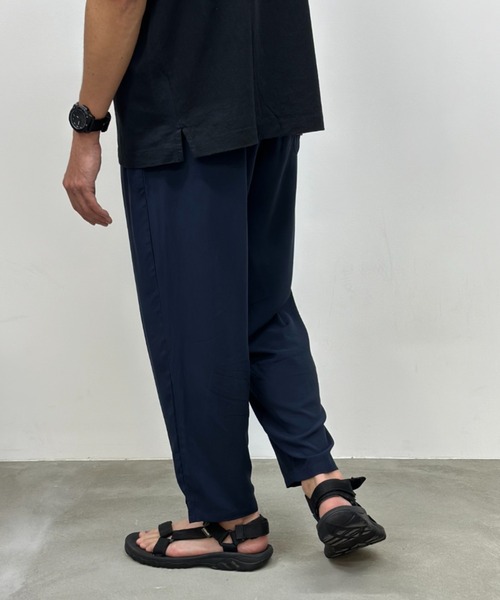 NAVY（ネイビー）の「接触冷感 レーヨンアンクルパンツ　イージーパンツ（その他パンツ・メンズ・ブラック/ブラック×ブルー/ブラック×グレー/ネイビー・M/L/XL）」の15枚目の写真