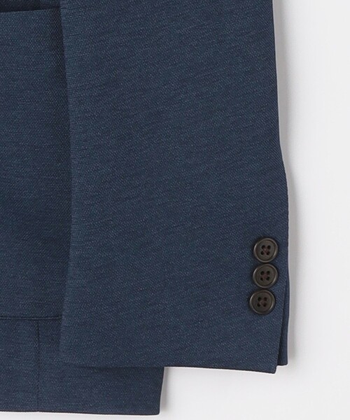 green label relaxing(グリーンレーベルリラクシング)の「ジャージ カノコ 2B ジャケット-ウォッシャブル・ストレッチ・防シワ・吸水速乾-(テーラードジャケット・メンズ・ネイビー/ロイヤルブルー/グレー/ダークブラウン・XS/S/M/L/XL)」の22枚目の写真