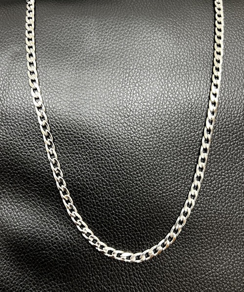 DiamondHearts（ダイヤモンドハーツ）の「シンプルチェーンネックレス（ネックレス・メンズ・シルバー・FREE）」の5枚目の写真