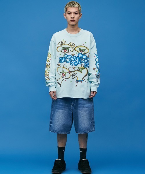 ハーフ・ショートパンツ YESEYESEE Basal 5 Pockets Denim Shorts 4KS518 Basal 5 Pockets Denim Shorts（その他パンツ）｜YESEYESEE